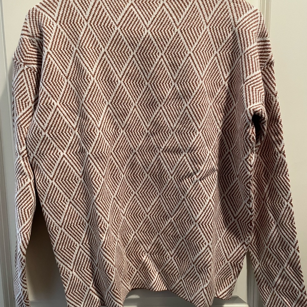 Halston mock sweater size Small